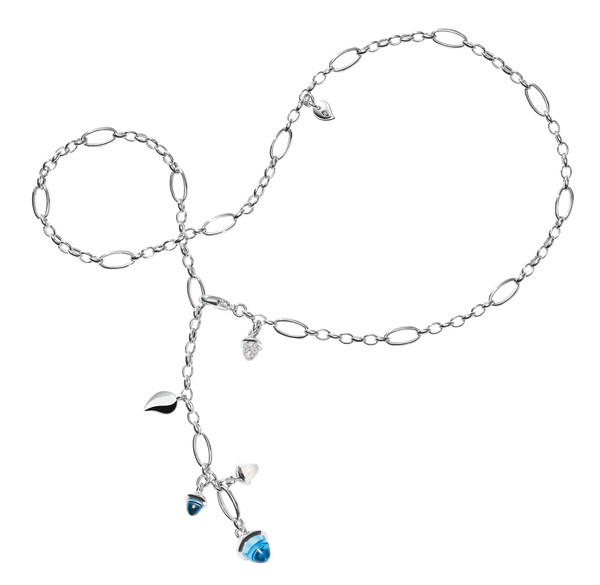 Tamara Comolli Mikado Delicate Ocean Necklace with Pendant