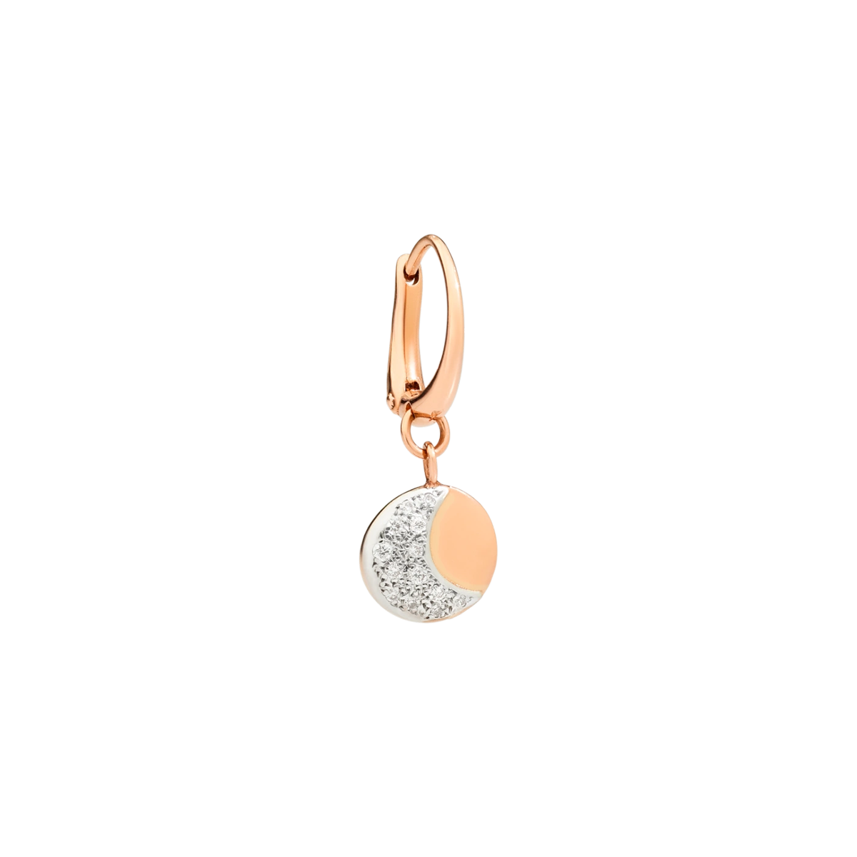 Dodo Moon & Sun - Mond Ohrring, Einzelstück
