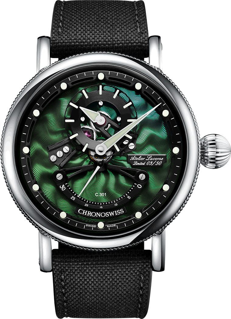 Chronoswiss Open Gear Resec Jungle 44mm