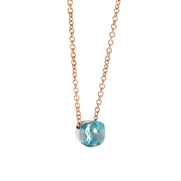 Pomellato Nudo Blue Topaz Necklace with Pendant
