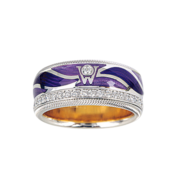 Wellendorff PURPLE WINGS ring