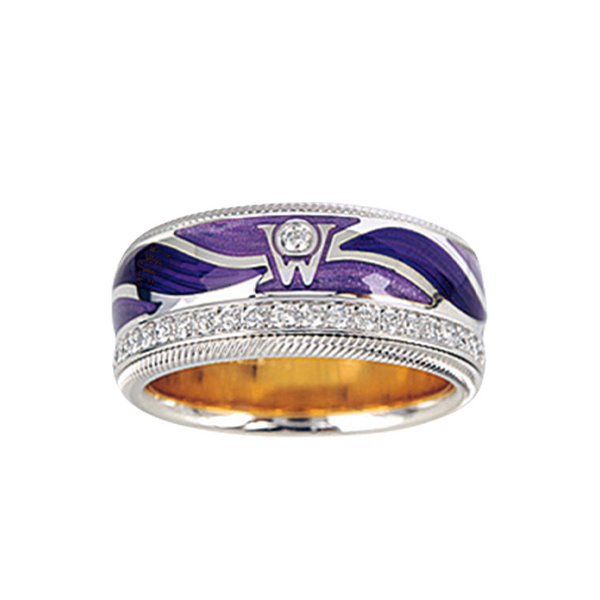 Wellendorff PURPLE WINGS ring