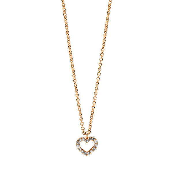 Brogle Selection Spirit heart necklace with pendant