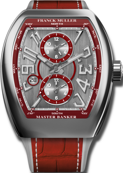 Franck Muller Vanguard Master Banker 3 Zeitzonen 53,7 x 44mm