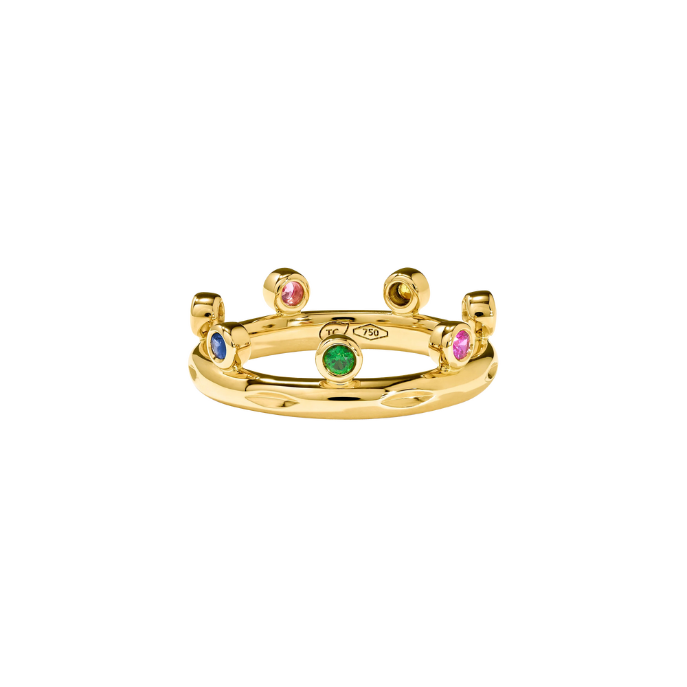 Tamara Comolli Gypsy Crown Brilliant Cut Candy Ring