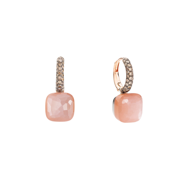 Pomellato Nudo moonstone earrings