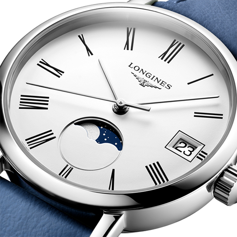 Longines Elegant Quartz Moonphase 30mm