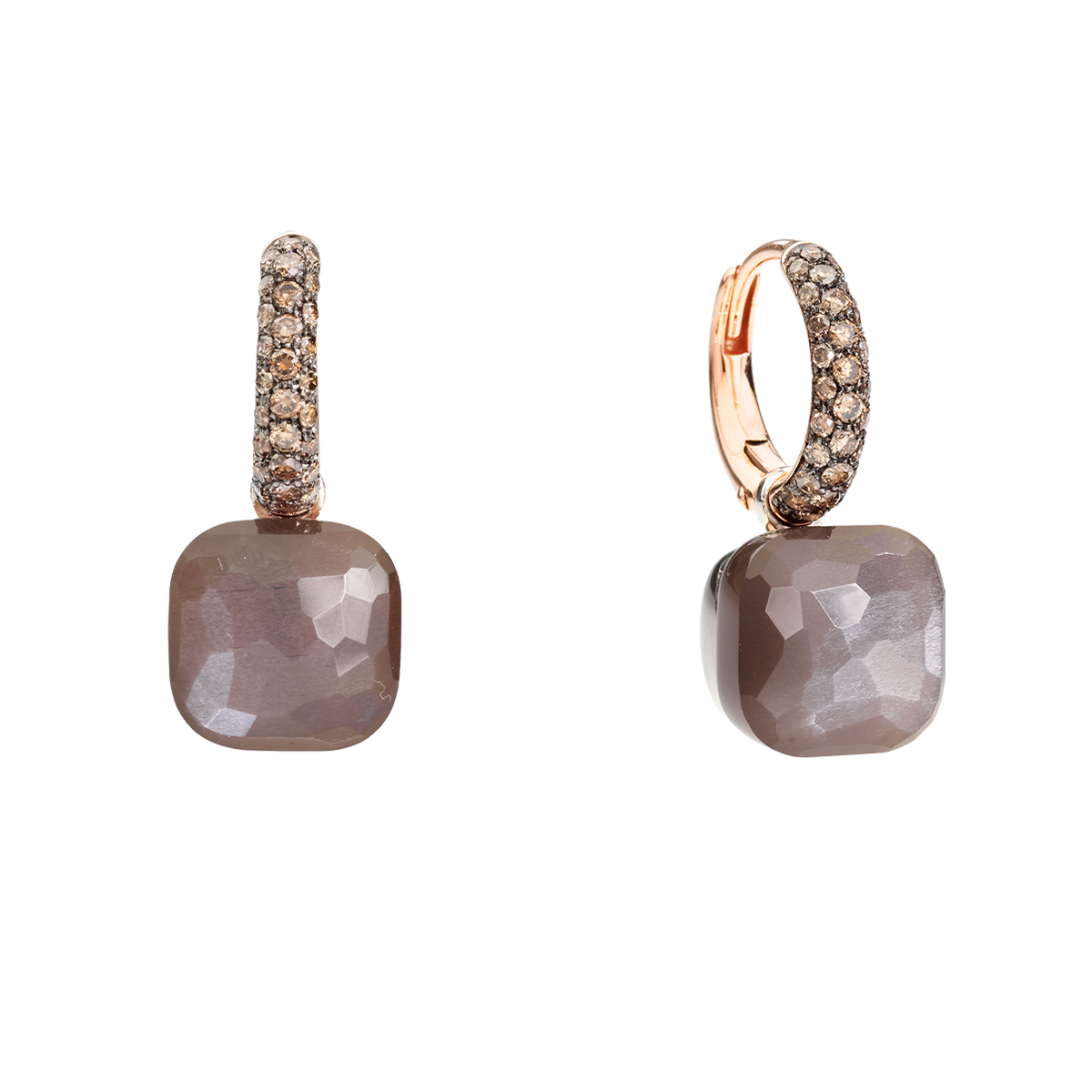 Pomellato Nudo moonstone earrings