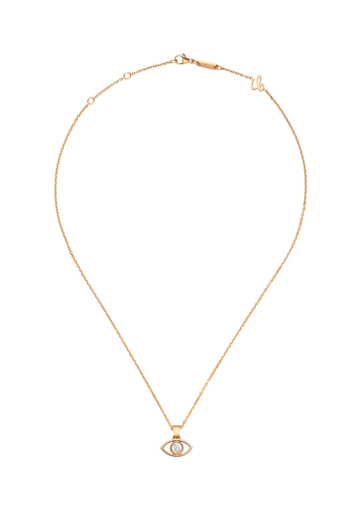 Chopard Happy Diamonds Good Luck necklace with pendant