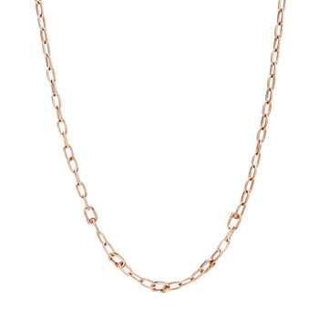 175982 DCC1004 CHAIN 00RAG 030 Dodo essentials openable link necklace 18k rose gold plated silver l64b029a6ebc218e3