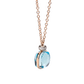 Pomellato Nudo Sky topaz necklace with pendant