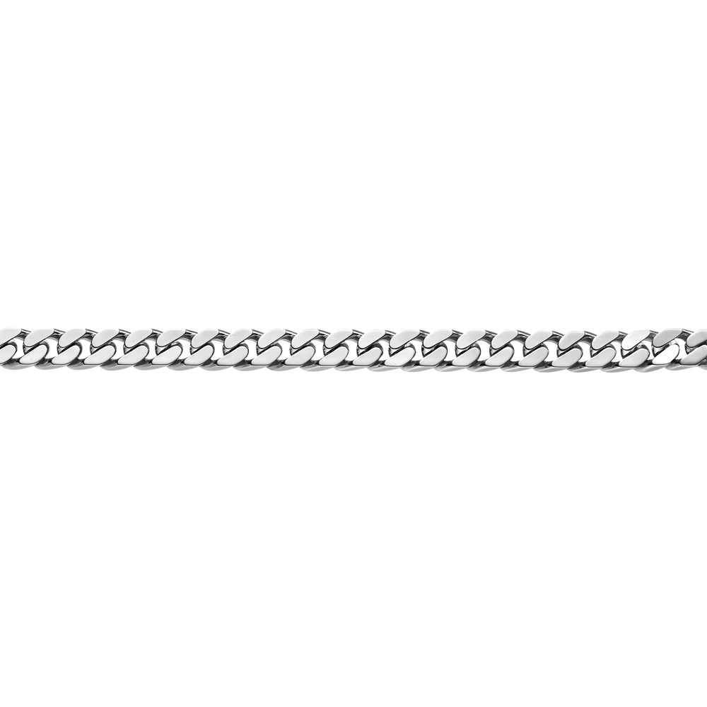 Brogle Selection Essentials curb bracelet 4-sided diamond 585 8mm