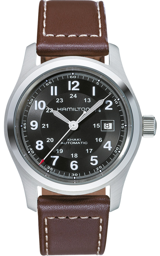 hamilton khaki field automatic white dial