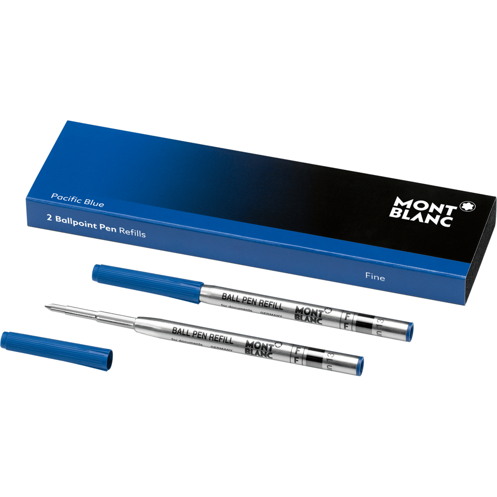 Montblanc (F) Pacific Blue Ballpoint Pen Refills