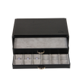 Sacher Jewelry Box Vario Ring & Earring Box - Black