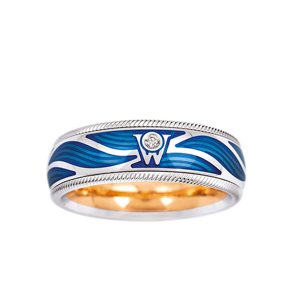 Wellendorff Wave Shimmer Ring