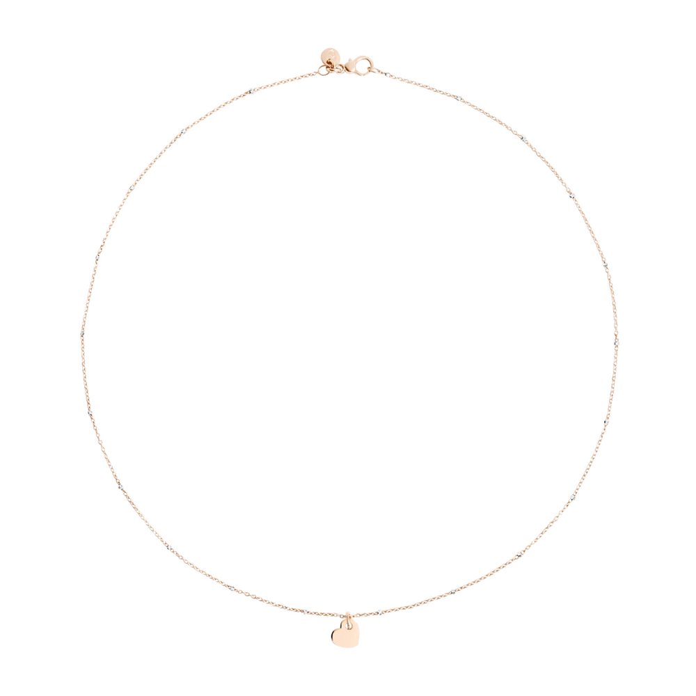 Dodo mini heart necklace with pendant