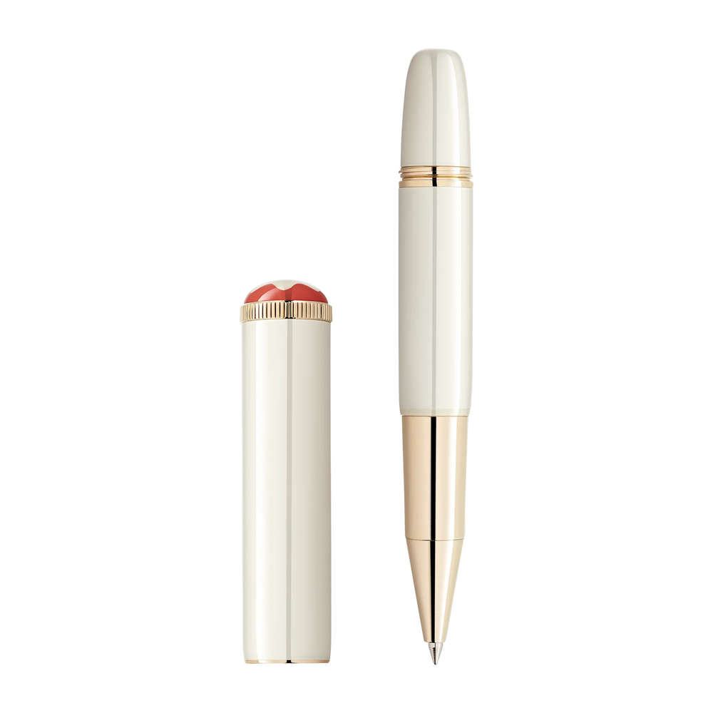 Montblanc Heritage Rouge et Noir "Baby" Special Edition Ivory-Colored Rollerball