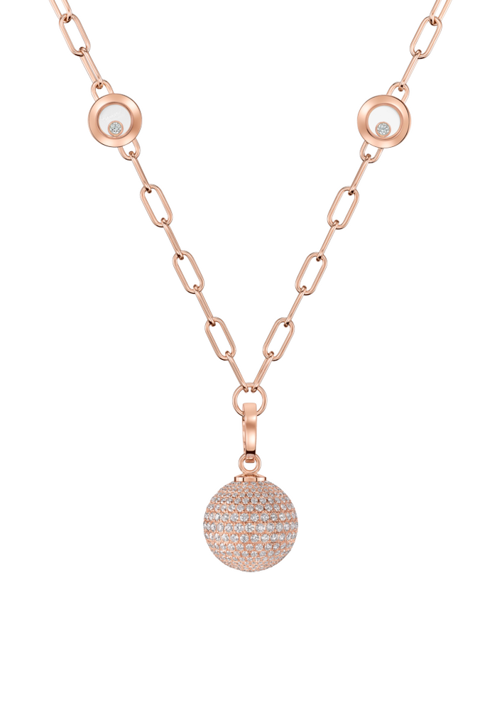 Chopard Happy Diamonds Planet Necklace with...