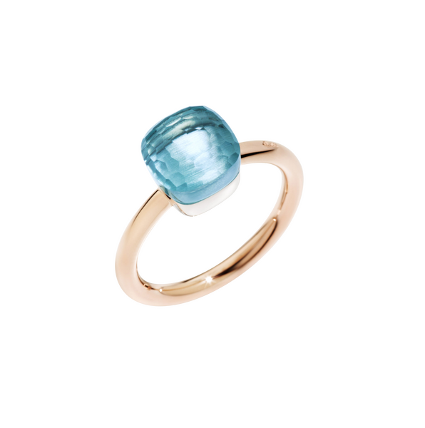 Pomellato Nudo Petit Blue Topaz Ring