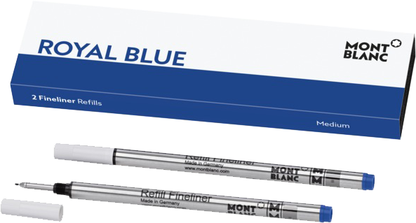 Montblanc 2 Fineliner Refills (M) Royal Blue