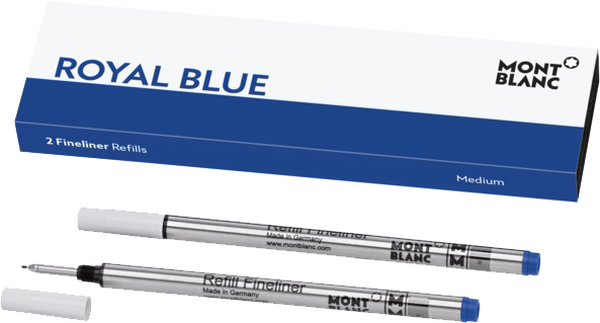 Montblanc 2 Fineliner Refills (M) Royal Blue