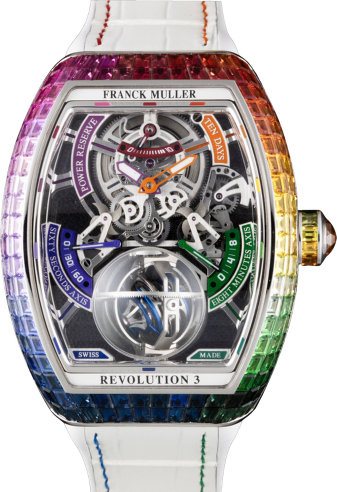 Franck Muller Vanguard Rainbow Revolution 3 55,9 x 46mm