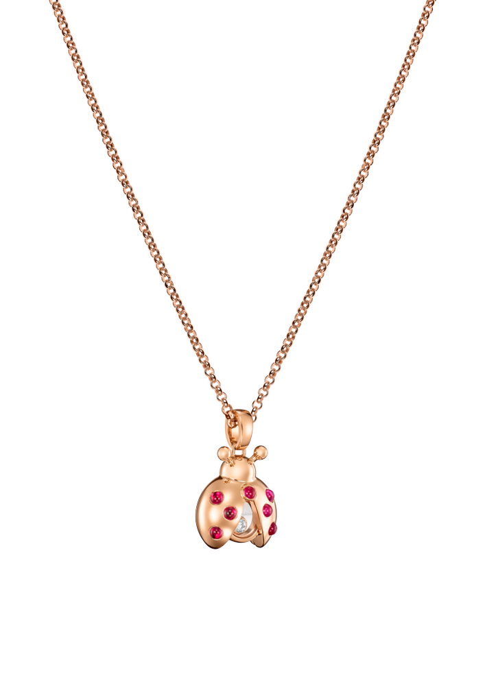 Chopard Happy Diamonds ladybug necklace