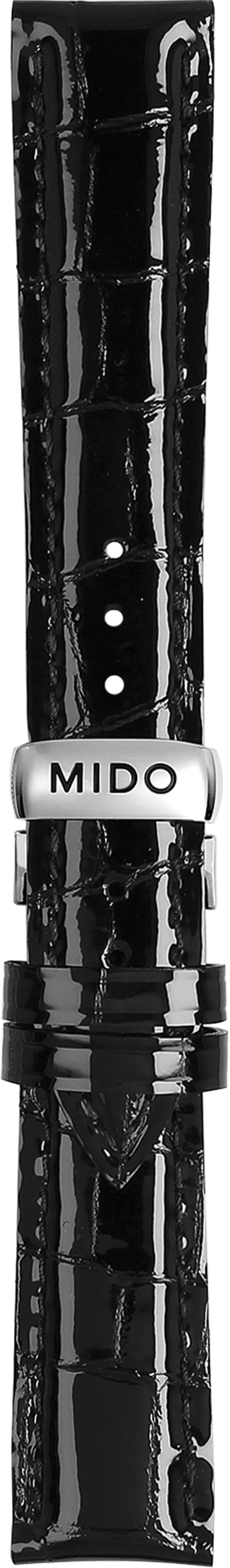 Mido Baroncelli brown cowhide leather strap