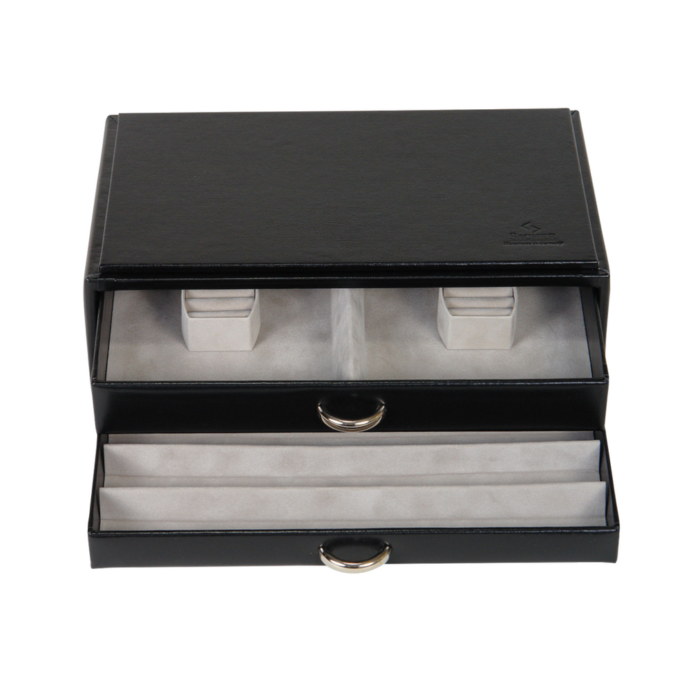 Sacher Jewelry Box Vario Jewelry Set Box - Black