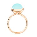 Tamara Comolli Bouton Aqua-Chalcedon Ring