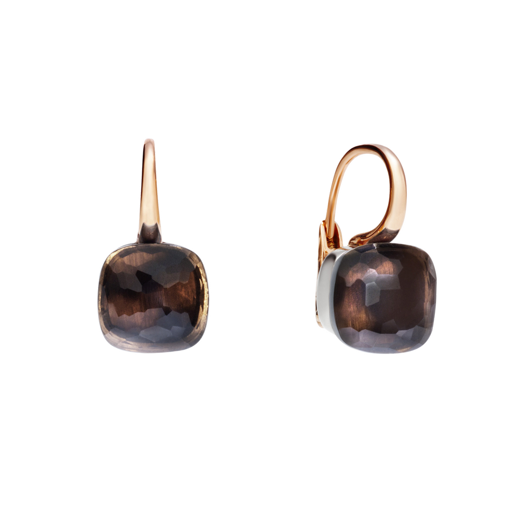 Pomellato Nudo smoky quartz earrings