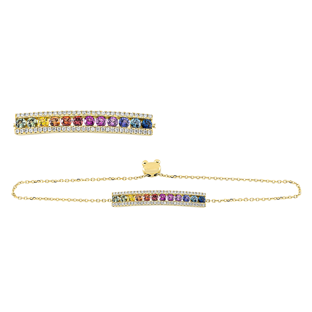 Brogle Selection Rainbow bracelet