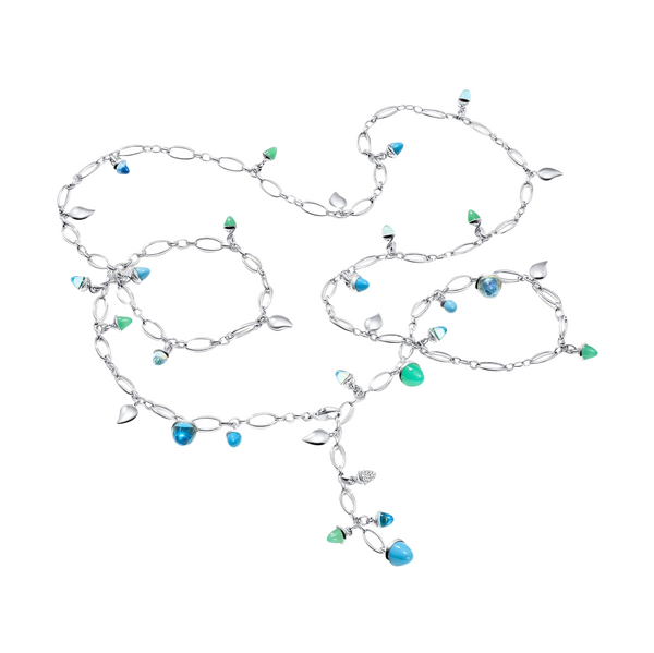 Tamara Comolli MIKADO 'Lagoon' long necklace