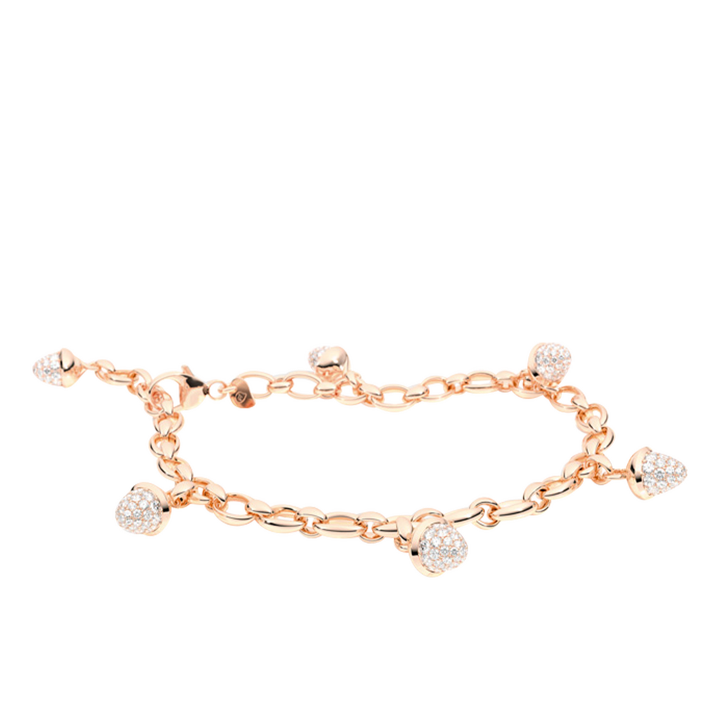 Tamara Comolli Mikado Charm Pavé Bracelet with Pendant