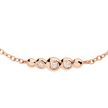 DBC4004 BOLLI DB09R 020 Dodo rose gold diamond bollicine bracelet aa26e1f4ebe8f1650