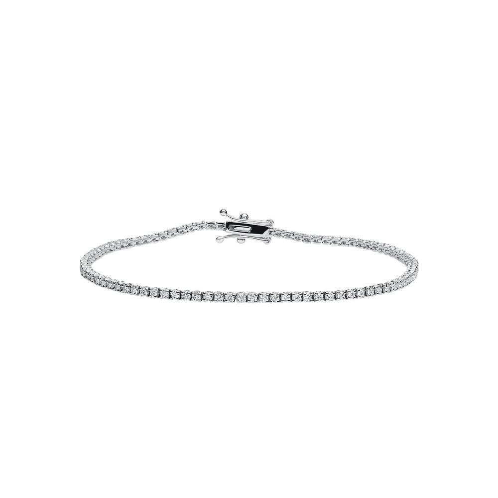 Brogle Selection Eternity tennis bracelet