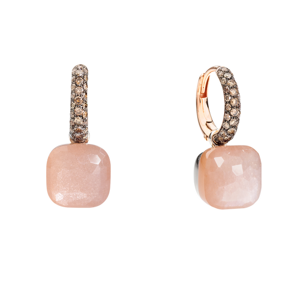 Pomellato Nudo moonstone earrings