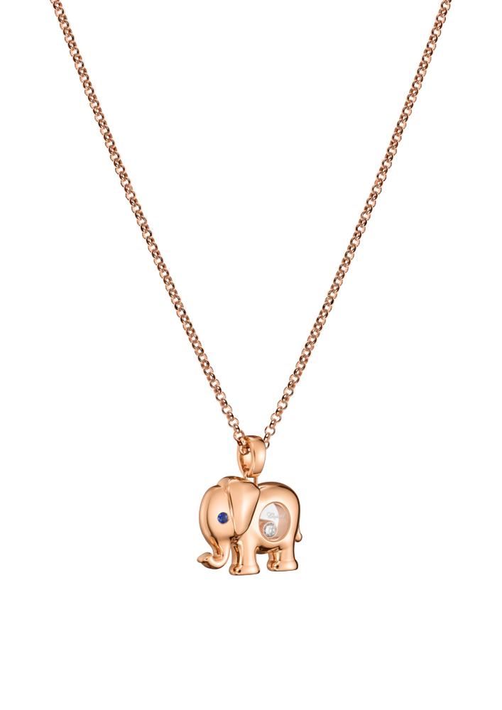 Chopard Happy Diamonds Elefant Halskette