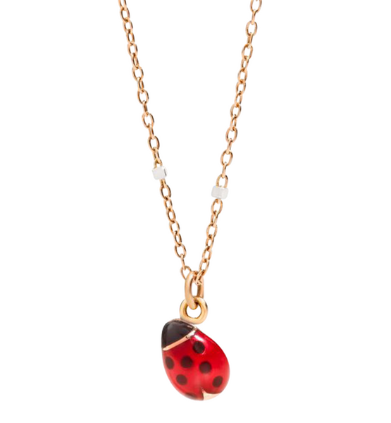 Dodo ladybug mini necklace with Pendant