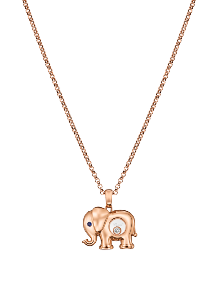 Chopard Happy Diamonds Elefant Halskette