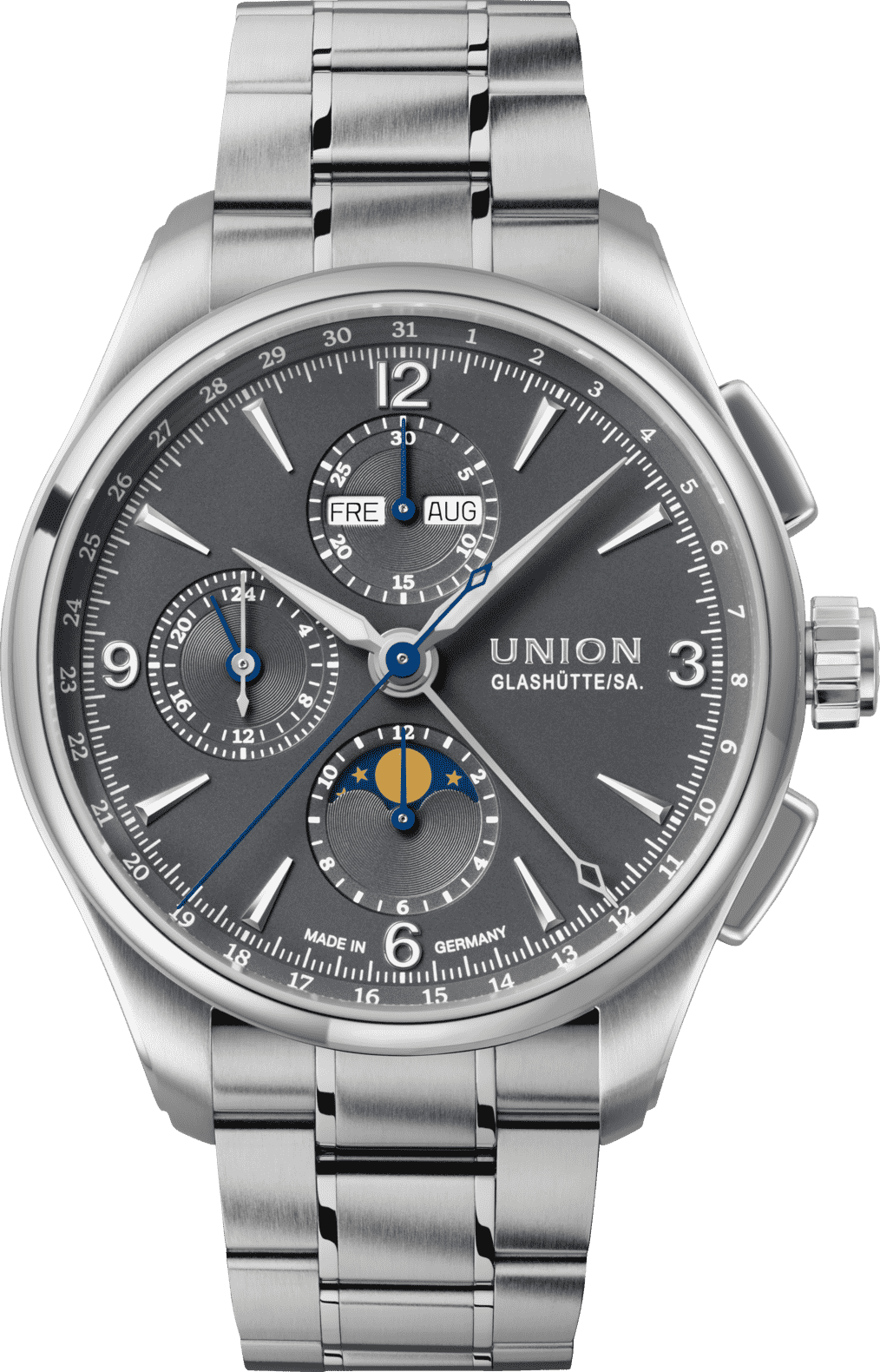 Union Glashütte Belisar Chronograph Mondphase 44mm | D014.425.11  