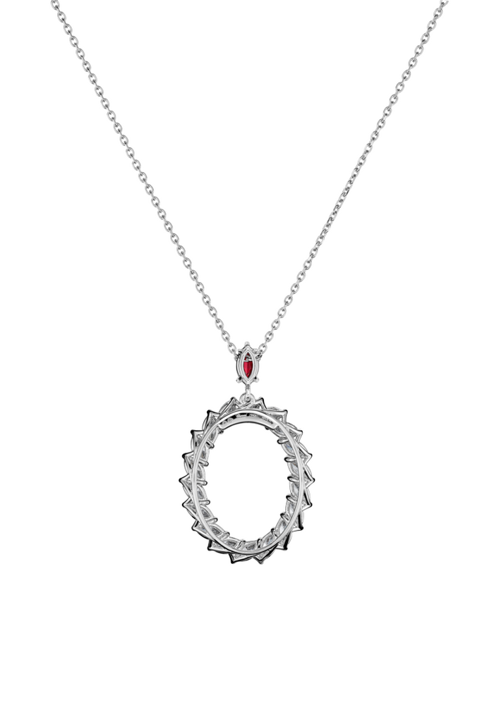 Chopard L'Heure du Diamant Marquise Necklace with Pendant