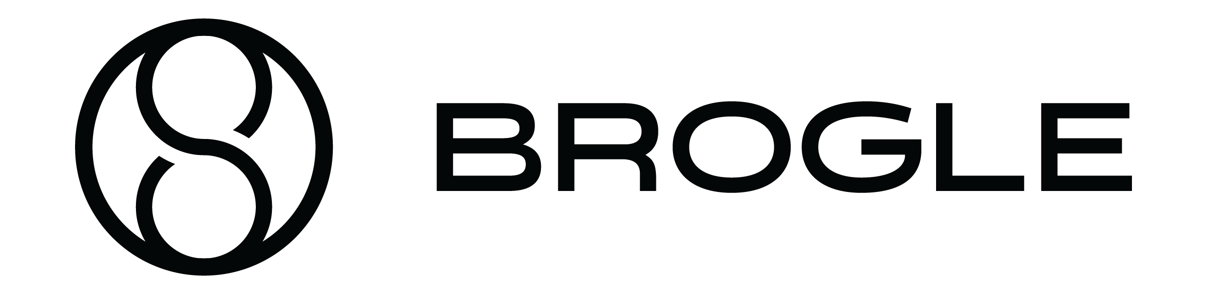 Brogle logo horizontal schwarz