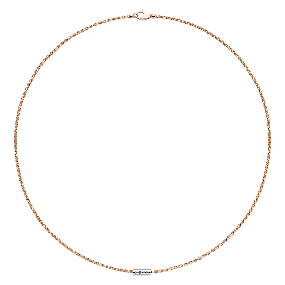 Rose, white gold