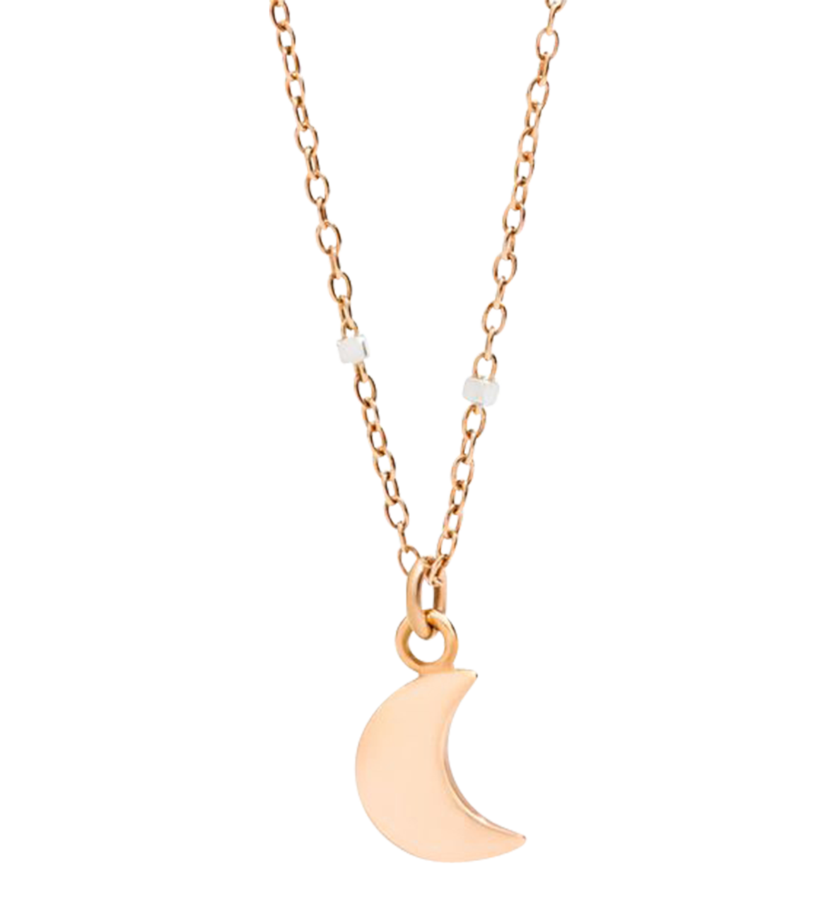 Dodo moon mini necklace with pendant