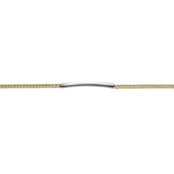 Brogle Selection Essentials curb chain bracelet 585 3mm