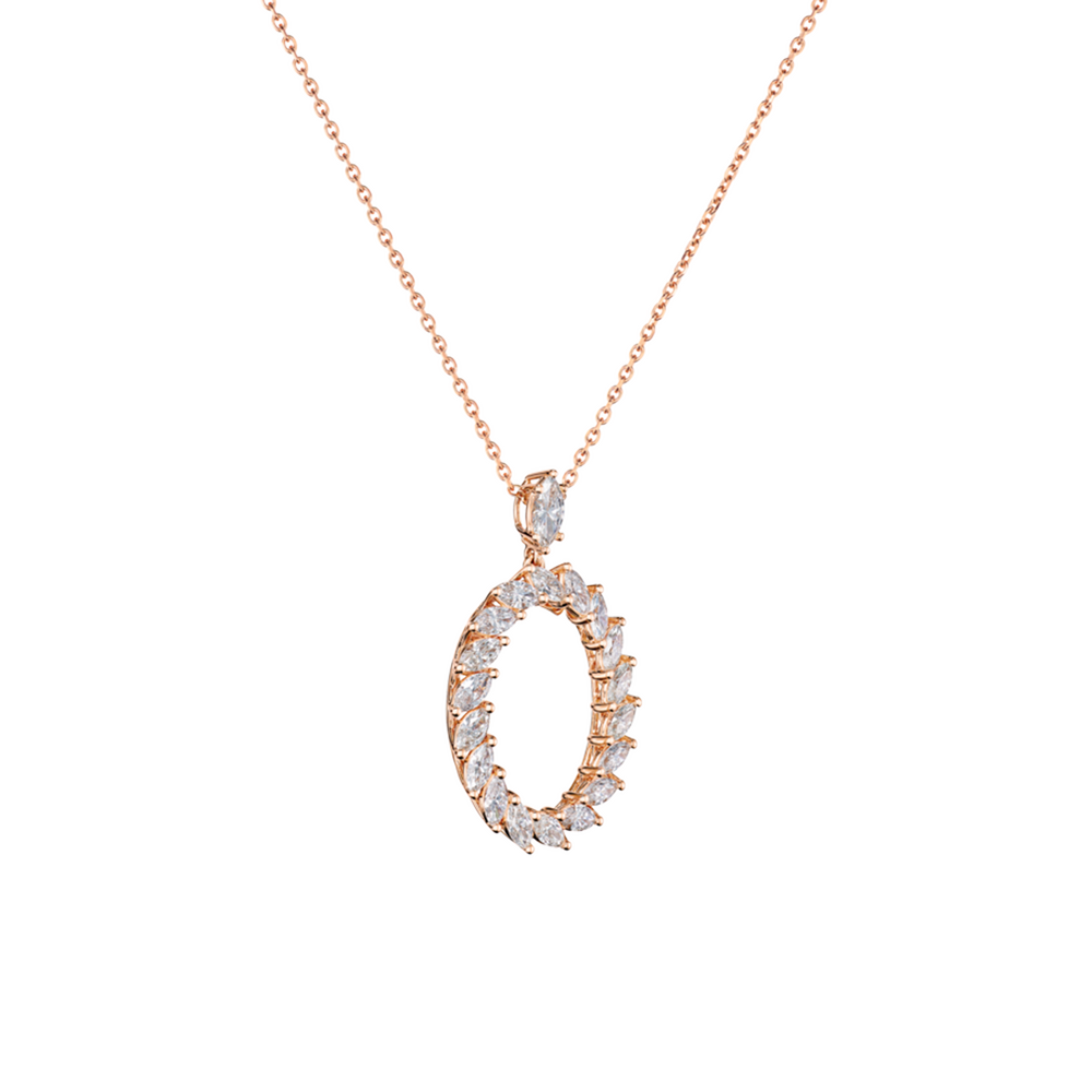 Chopard L'Heure du Diamant Marquise Halskette mit Anhänger