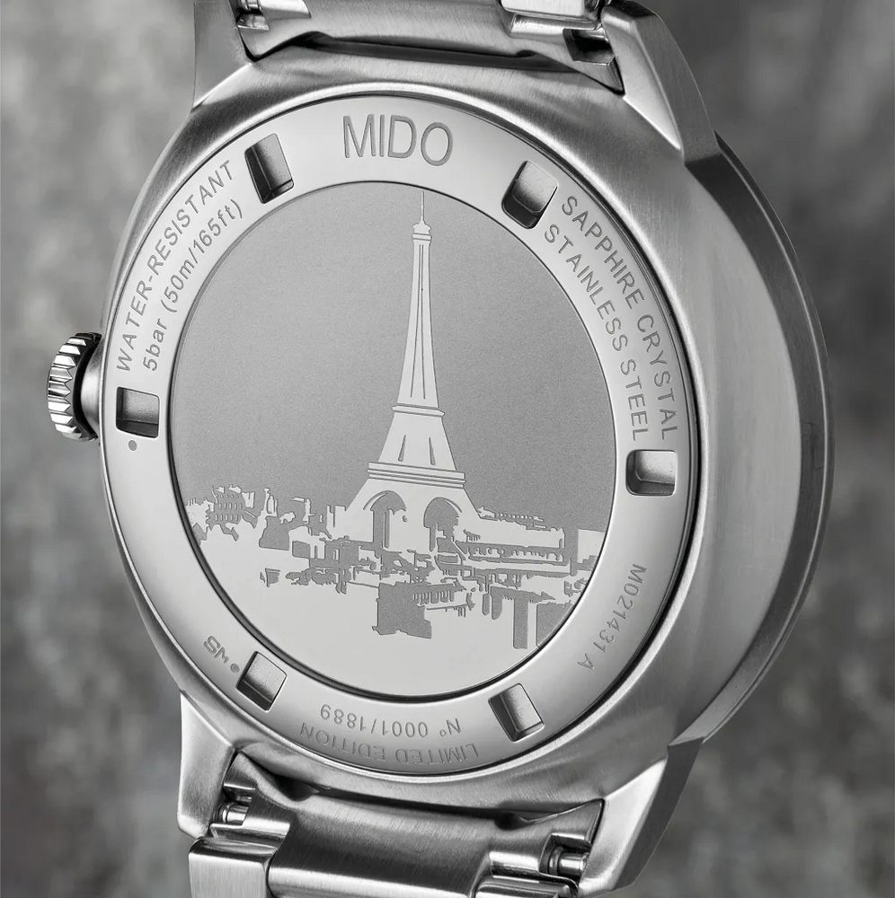 Mido Commander 20th Anniversary inspired by Architecture 40mm