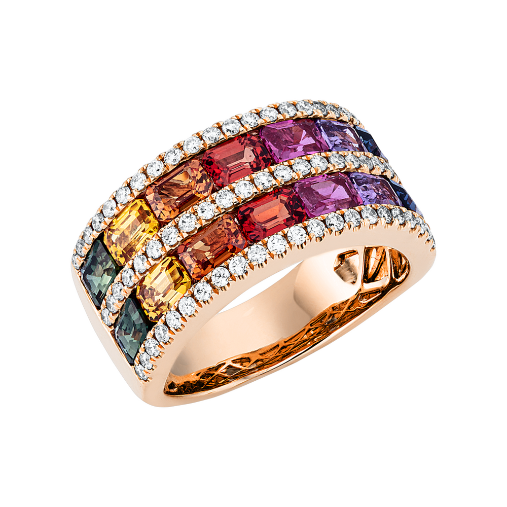 Brogle Selection Rainbow Ring